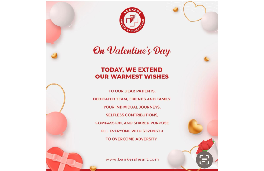 On Valentines Day Today